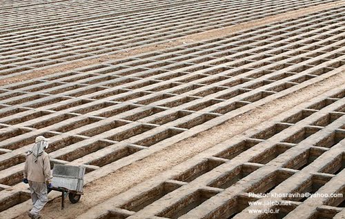 مراحل تدفین در تهران